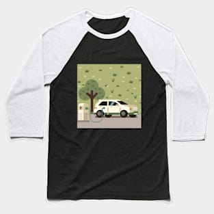 electric car Baseball T-Shirt